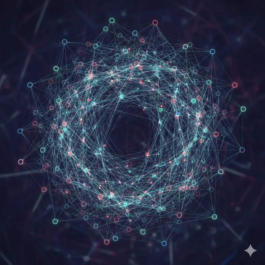Visualization of integration complexity with point-to-point connections